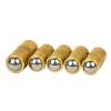 Brass Body and Stainless Steel Ball Press-Fit Type Spring Plunger Double Side Ball Plunger 5PCS (Size : VCN412-4) view 4