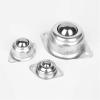4Pcs CY12 to CY19 Carbon Steel Ball Universal Wheel Household Tables Chairs Or Industry Material Mobile Conveyor Pulley Parts (Color : 4Pcs CY19) view 3