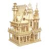 3D Puzzle House, Fantasy Villa Model Kit DIY Miniature Dolls House Kits Birthday Gift for Adults (Fantasy Villa) view 1