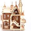 3D Puzzle House, Fantasy Villa Model Kit DIY Miniature Dolls House Kits Birthday Gift for Adults (Fantasy Villa) view 3