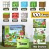 172PCS Magnetic Blocks-Build Mine Magnet World Edition Magnet Classroom Must Haves Toddler Toys for Kids for 3+ view 3