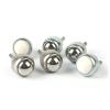 4Pcs Ball Transfer with Rod Universal Ball Transfer Caster CY-12D CY-19D CY-25D CY-25F CY-40F (Color : SUS304, Size : CY-12D) view 3