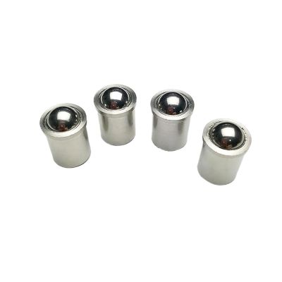 5Pcs/Lot 304 Stainless Steel Ball Plunger Push Fit Ball Spring Ball Plungers 3mm 4mm 5mm 6mm 8mm 10mm 12mm (Size : D5xL6)