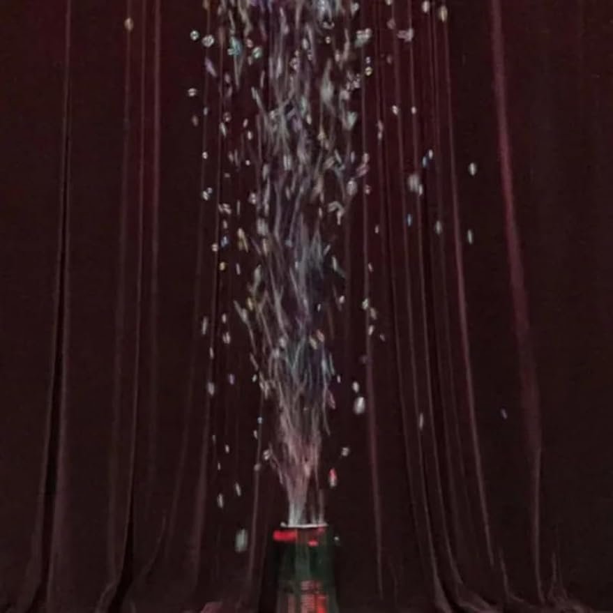 blue-ther Remote Control Bubble Machine Magic Tricks Bubble Production Device Magic Tools Stage Illusions Gimmicks Mentalism Props
