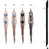 1/6 Scale Female Body,12inch TBLeague Super Flexible Anime Girl Large Bust Seamless Action Figure Body Collection (S36A Pale Skin Without Head) view 3