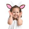 EVERMARKET Plush Animal Ears Headband Horns Headband,Halloween Christmas Festival Theme Party Animal Cosplay Costume Headwear (Goat) view 4