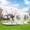 10FT Inflatable Bubble House Dome for Kids, Clear PVC Inflatable Bubble House Tent with Tunnel, Bubble Balloon House with 750W Air Blower, 600W Air Pump Inflatable Dome for Party (Clear, 10FT) view 1