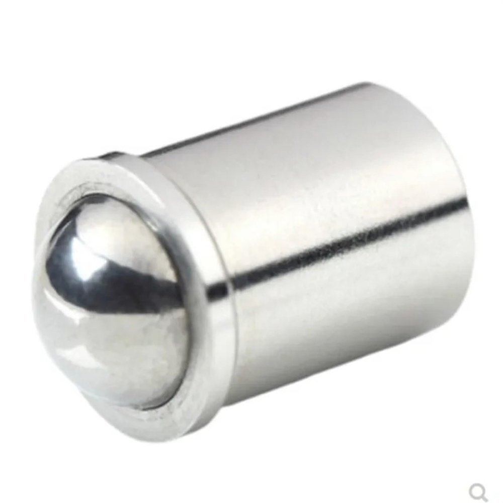 10Pcs/Lot 2mm 3mm 4mm 5mm 6mm 8mm 10mm 304 Stainless Steel Ball Plunger Push Fit Ball Spring Ball Plungers (Size : YXP06 6MM X 7)