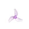 Gemfan 4Pairs 1219S Propeller 3-Blade CW CCW Paddle for RC Drone Quadcopter Replacement DIY Part (Clear Purple) view 2