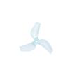 Gemfan 4Pairs 1219S Propeller 3-Blade CW CCW Paddle for RC Drone Quadcopter Replacement DIY Part (Clear Blue) view 2
