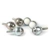 5Pcs Ball Transfer with Rod Universal Ball Transfer Caster CY-12D CY-19D CY-25D CY-25F CY-40F (Color : SUS304, Size : CY-25F) view 2