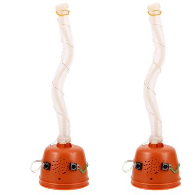 FAVOMOTO 2PCS Dancing Movement Cactus, Toys DIY Toy Funny DIY Dancing Movement Cactus Replacement Parts Electronic Component for Material Craft Accessories