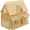 3D Puzzle House, Fantasy Villa Model Kit DIY Miniature Dolls House Kits Birthday Gift for Adults Teens (Duplex) view 2