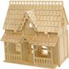 3D Puzzle House, Fantasy Villa Model Kit DIY Miniature Dolls House Kits Birthday Gift for Adults Teens (Duplex) view 3