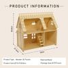 3D Puzzle House, Fantasy Villa Model Kit DIY Miniature Dolls House Kits Birthday Gift for Adults Teens (Duplex) view 4
