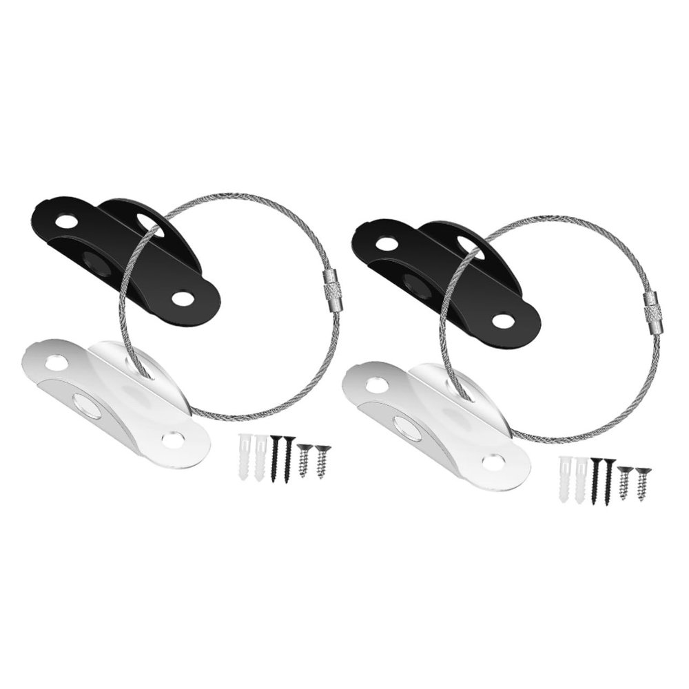 VICASKY 2sets Baby Proofing Anti Tip Furniture Straps Safety Corner Covers for Boys and Girls Furniture Anchors for Dresser Cabinet Bookcase 2pcs*2