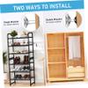 VICASKY 2sets Baby Proofing Anti Tip Furniture Straps Safety Corner Covers for Boys and Girls Furniture Anchors for Dresser Cabinet Bookcase 2pcs*2 view 4