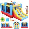 AKEYDIY Bounce House Double Slide, Large Bounce House for Big Kids 8-12/3-6, 1829490inch Inflatable Bouncer with Ball & Basketball Hoop,for 4-5 Kids,Durable 420D/840D Oxford Cloth with Blower view 1