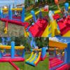 AKEYDIY Bounce House Double Slide, Large Bounce House for Big Kids 8-12/3-6, 1829490inch Inflatable Bouncer with Ball & Basketball Hoop,for 4-5 Kids,Durable 420D/840D Oxford Cloth with Blower view 4