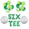 100% LIKED-Six Tee Balloon Banner, 60th Birthday Golf Theme Birthday, Golf 60th Birthday, 60th Golf Birthday Decorations, Golf themed Birthday, 60th Birthday Party For Man Or Women view 1