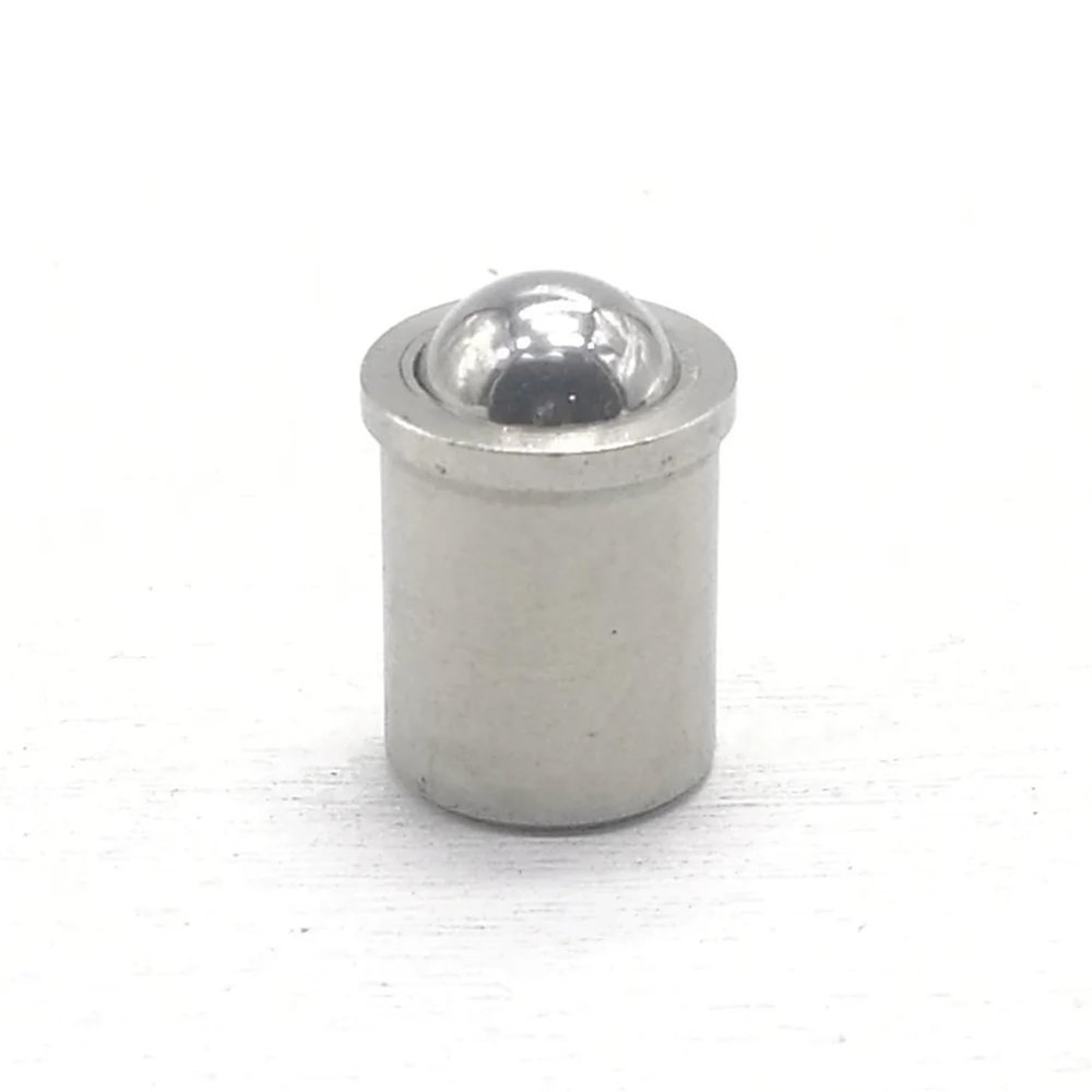 10Pcs 2mm 3mm 4mm 5mm 6mm 8mm 10mm 304 Stainless Steel Ball Plunger Push Fit Ball Spring Ball Plungers Set Screws Bolts (Size : YXP10 10MM X 13)
