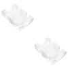 Abaodam 2pcs Plastic Card Holder Rotating Poker Stand Tray for Organized Playing Cards and Non- Design for Game and Family Gatherings view 1