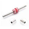 GREYWAWA Stainless Steel Hexagonal Sleeve Nuts for Head 4-4.5mm Repair Tool Set for Remote Control Crawler 1/10 4w view 2