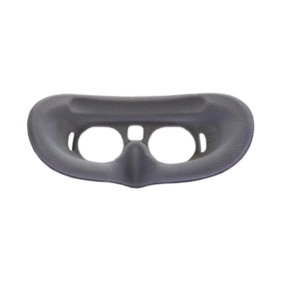QWinOut Face Mask Cover Glasses Sponge Foam Eye Pad with Lens Protective Cover Compatible with HD Goggles X Glasses (Grey Mask)