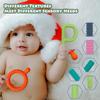 Sensory Toys for Kids with Autism, Silicone Baby Teething Toys 5 Pack Autism Toys for ADHD, Anxiety, SPD Chewing Biting Fidgeting, Teething Relief Tubes for Babies - BPA Free view 4