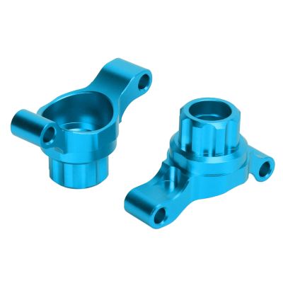 QANYEGN RC Rear Stee Cup, Aluminum Alloy Stee Cup Upgrade Parts Aries, Compatible with 02 1/10 RC Car(Blue)