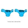 QANYEGN RC Rear Stee Cup, Aluminum Alloy Stee Cup Upgrade Parts Aries, Compatible with 02 1/10 RC Car(Blue) view 2