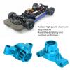 QANYEGN RC Rear Stee Cup, Aluminum Alloy Stee Cup Upgrade Parts Aries, Compatible with 02 1/10 RC Car(Blue) view 4