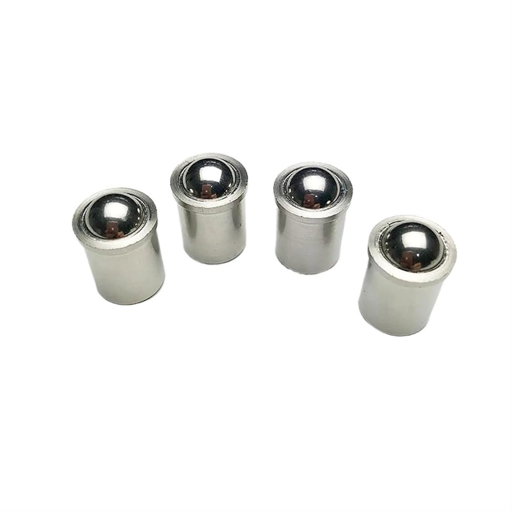 5Pcs/Lot 304 Stainless Steel Ball Plunger Push Fit Ball Spring Ball Plungers 3mm 4mm 5mm 6mm 8mm 10mm 12mm (Size : D8xL9)