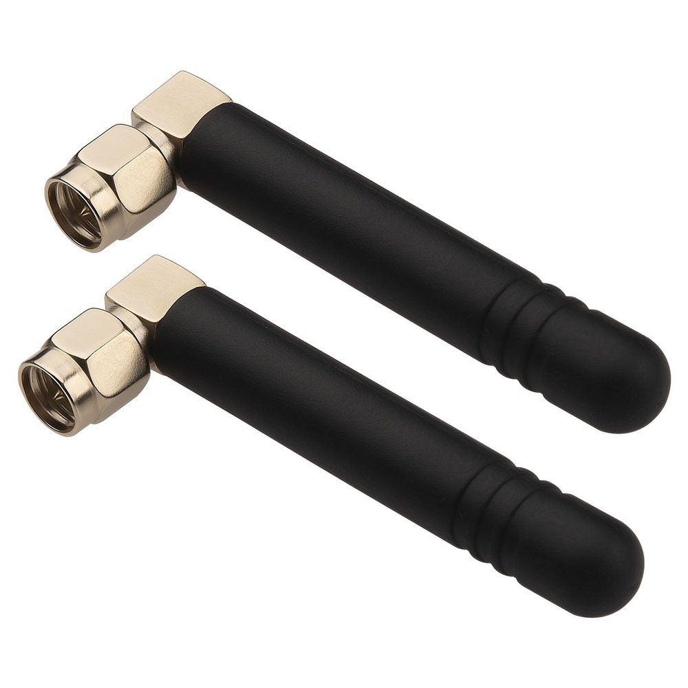 1090Mhz Antenna Small 1090Mhz ADS-B Aerial Omni Directional Thumb Antenna SMA Male Router Antenna for FPV Racing Drone Multicopter ADS-B RT SDR Software Defined Radio Dongle Tuner Receiver Pack of 2