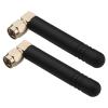 1090Mhz Antenna Small 1090Mhz ADS-B Aerial Omni Directional Thumb Antenna SMA Male Router Antenna for FPV Racing Drone Multicopter ADS-B RT SDR Software Defined Radio Dongle Tuner Receiver Pack of 2 view 1