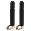 1090Mhz Antenna Small 1090Mhz ADS-B Aerial Omni Directional Thumb Antenna SMA Male Router Antenna for FPV Racing Drone Multicopter ADS-B RT SDR Software Defined Radio Dongle Tuner Receiver Pack of 2 view 3