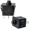 2 Pcs 12volt 6volt 2Pin Plunger Type Power Wheel Foot Pedal Switch Accelerator Gas Pedal for Kids Ride on Car, Kids Electric Cars Replacement Ride on Toys Parts view 1
