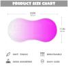 UMIRIKO Gradient Bright Purple Baby Burp Cloths for Boy Girl Cotton Baby Burping Cloth Soft Newborn Towel 1 Pack Gradient Bright Purple view 2