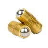 Brass Body and Stainless Steel Ball Press-Fit Type Spring Plunger Double Side Ball Plunger 5PCS (Size : VCN412-5) view 3
