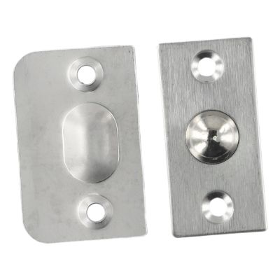 Spring Invisible Wooden Cabinet Door Beads Lock Closet Ball Catch Latch Stainless Steel Door Latches Cupboard 2PCS