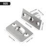 Spring Invisible Wooden Cabinet Door Beads Lock Closet Ball Catch Latch Stainless Steel Door Latches Cupboard 2PCS view 4