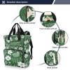 SPRIPORT Plants Diaper Bag Backpack for Baby Boys Girls Multifunction Travel Tote with Stroller Straps & Bottle Storage Maternity Baby Changing Bags for Dads Moms Hiking Shopping Traveling view 2