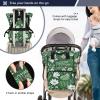 SPRIPORT Plants Diaper Bag Backpack for Baby Boys Girls Multifunction Travel Tote with Stroller Straps & Bottle Storage Maternity Baby Changing Bags for Dads Moms Hiking Shopping Traveling view 4