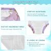 Joko Ivery 1 Purple Pink Gradient Custom Potty Training Pants Reusable Traning Potty Panty for Boys Toddlers Girls 4T 3Pcs view 4
