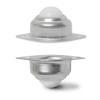 xttaiwysc Roller Ball Transfer Bearing Caster Round Durable Bull Wheel for Processing System GHS99 (Color : 4 PCS, Size : 0.5inch) view 3