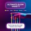 Loop Lasso Nano UltraGlow String Pack - Fluorescent UV-Reactive Strings, Viral Fidget Toy Gadget & Music Festival Rave Dance Accessory view 2