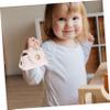 Hemoton 5pcs Little Girl Purse Dollhouse Accessories for Boy Girl Play Lightweight and Skin-Friendly Design Toy for Pretend Play and Dress up view 3