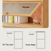 EKDJSN Acrylic Display Case, Hidden Flip Showcase, Small Footprint, Carrying Capacity 150 Catty, Suitable for Study Rooms and Other Places (Size : 31.4x12.5x55.1in) view 4