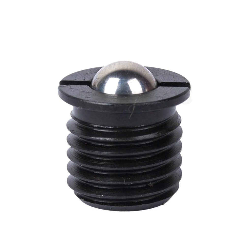xttaiwysc M5/6/8/10/12/16 1pcs Index Bolt for Locating Carbon/Stainless Steel Spring Indexing Plunger Thread Flanged Ball Plungers 2pcs (Color : VCN413-SS, Size : M12)