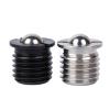 xttaiwysc M5/6/8/10/12/16 1pcs Index Bolt for Locating Carbon/Stainless Steel Spring Indexing Plunger Thread Flanged Ball Plungers 2pcs (Color : VCN413-SS, Size : M12) view 2
